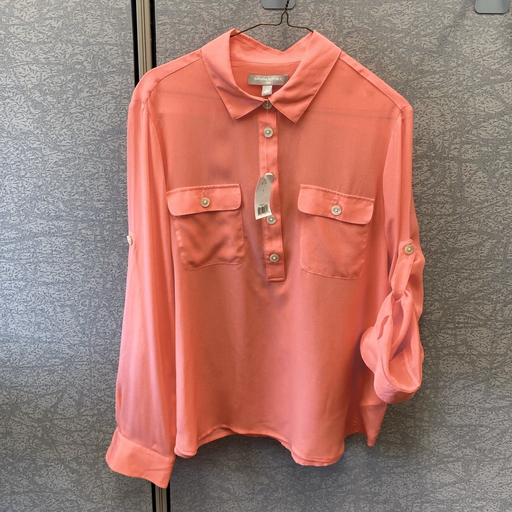 Banana Republic silk blouse